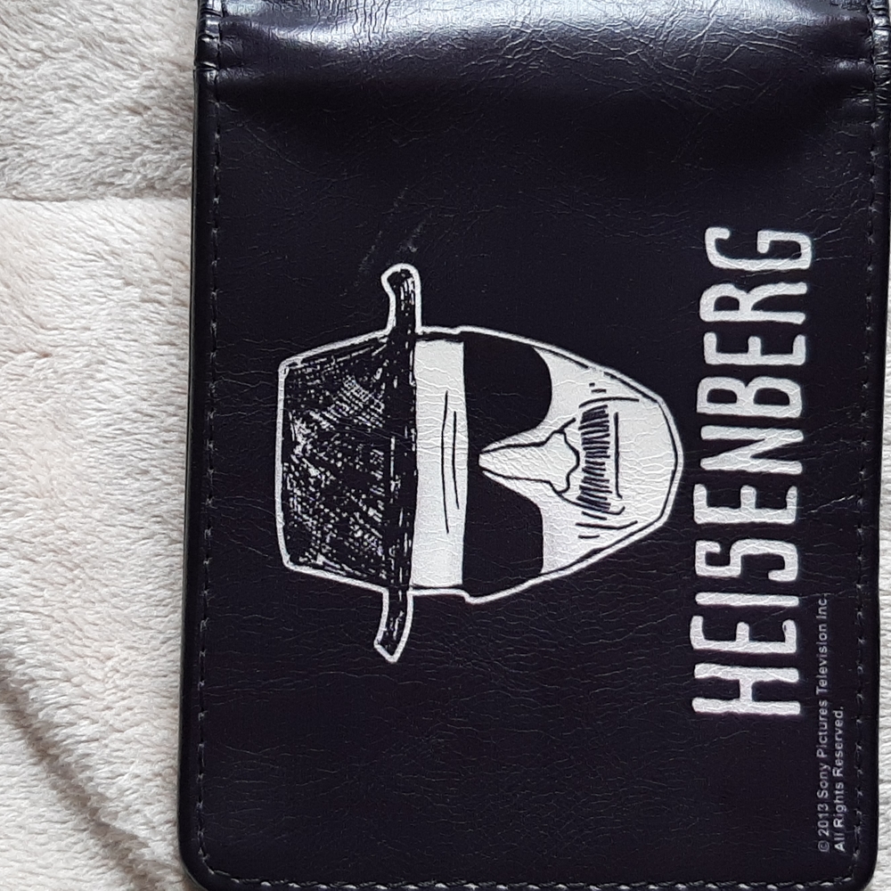 "Breaking Bad" Heisenberg Bifold Wallet Walter White - Picture 2 of 7